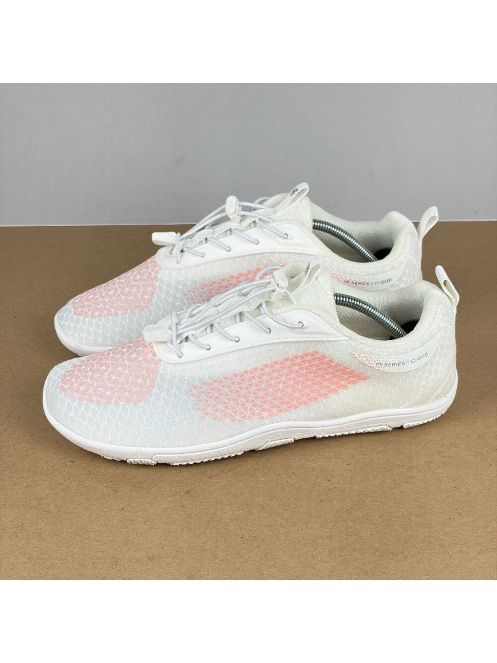 Hike Footwear HF Series Cloud Barefoot Athletic Shoes Womens 10/10.5 White Pink